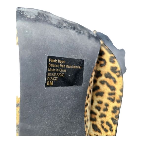 CARLOS SANTANA "Pizazz" Leopard Print Booties - Size 8‎ - Picture 7 of 7